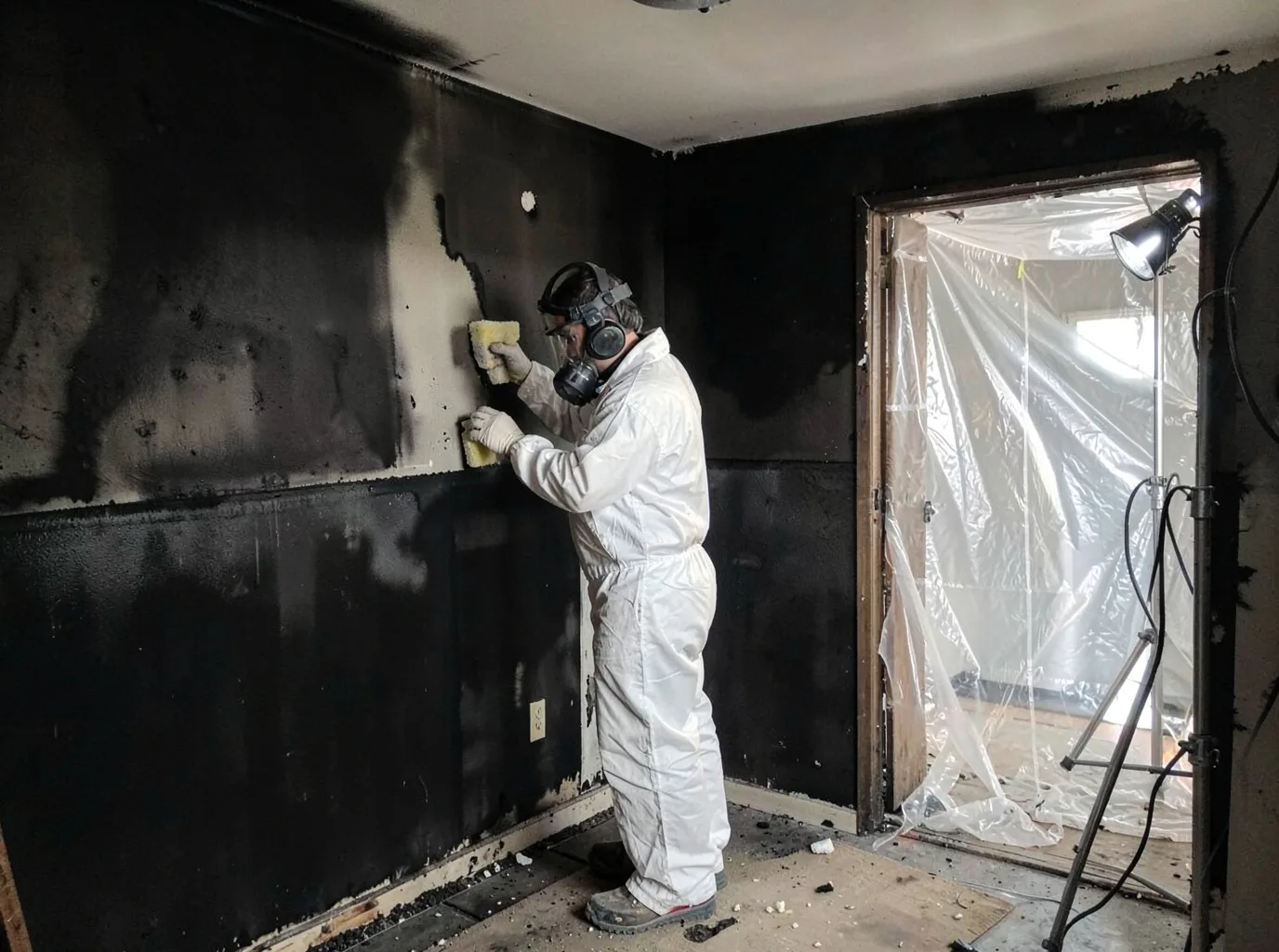Fire Damage Restoration company in Valhermoso Springs, AL